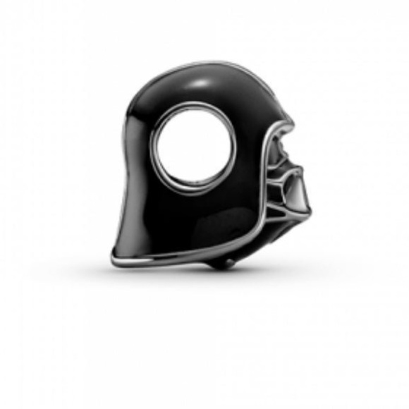 NWOT Pandora x Star Wars Darth Vader Charm with Black Enamel - 799256C01 - Picture 5 of 14